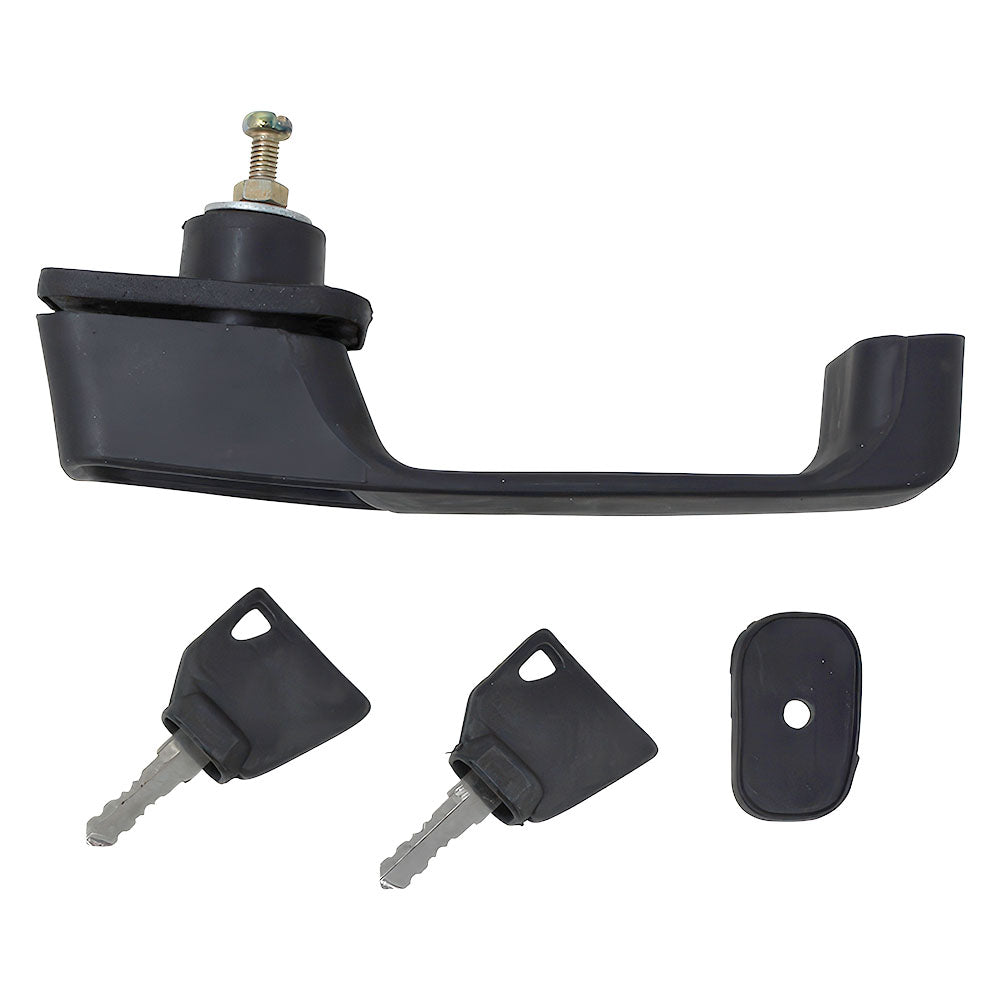 123/04067 Door Handle with Keys Fits JCB Backhoe Loader 2CX MIDI CX 3CX 4CX 5CX