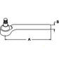 Tie Rod Assembly - RH Fits Ford/New Holland Replaces 81863221