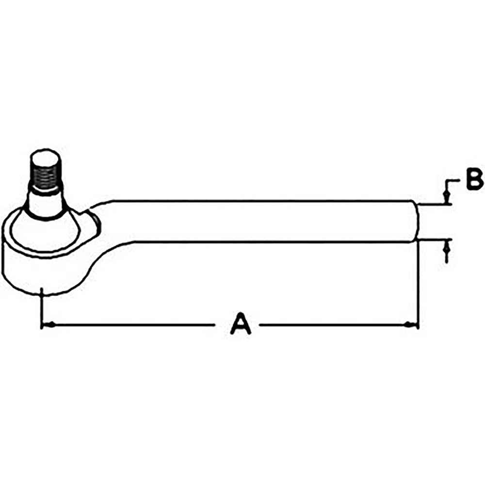 CAR48978 RH Tie Rod Fits Ford/New Holland 5640 6640 7740 7840 8240 8340