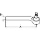 CAR48979 Fits Ford New Holland Tractor LH Tie Rod 5640 6640 7740 7840 8