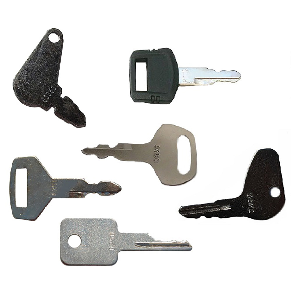 7 Pc. Heavy Equipment Key Set Fits Hitachi Replaces 4286465