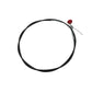 Universal Stop Cable CC66 PTSTOP Red knob 72" Cable