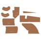 CD8000 New Tan Cab Kit w/o Headliner Fits Allis Chalmers 8010 8030 8050 8070