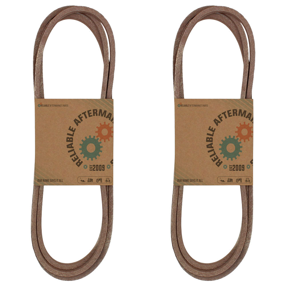 Qty 2: PTO to Deck Belts Fits Agco Replaces 1668066