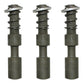 (3) PTO Power Take Off Pin Yoke Quick Release with C-Clip and Spring