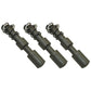 (3) PTO Power Take Off Pin Yoke Quick Release with C-Clip and Spring