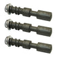 (3) PTO Power Take Off Pin Yoke Quick Release with C-Clip and Spring
