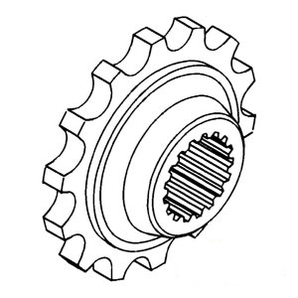 Sprocket 107416A for White/Oliver/Minneapolis Moline 1750 1755 1800 1850
