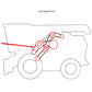 064441T1 Combine Beater Belt Fits Challenger 640