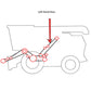 2496110W1 New Combine Unloader Drive Belt Fits Massey Ferguson 8590 9720