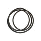 Black Wrapped Polyester V-Belt C Section C118: fits Universal Several