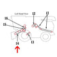 WN-H161648-PEX Belt, Feeder House Drive Fits John Deere 9400 9410 9450 9500 9510