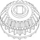 AH146441 Corn Head Row Unit Gearbox Gear Fits JD 443 444 444SH 543 546 642 643 +