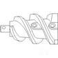 WN-352552A1-PEX Corn Head, Stalk Roll, Cone Fits International/CaseIH 1043 1044