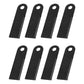 8 Single Bevel Fine Cut Straw Chopper Blades For John Deere CTS 9760STS AH205910
