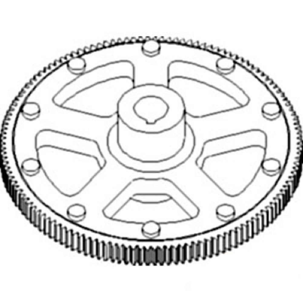 1321537C92 New Flywheel Fits Case-IH Combine Models 1660 1680 2188 2344 +