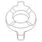 H101677 Feeder House Sprocket Slip Clutch Jaw Fits JD CTS 6620 6622 7720 8820 +