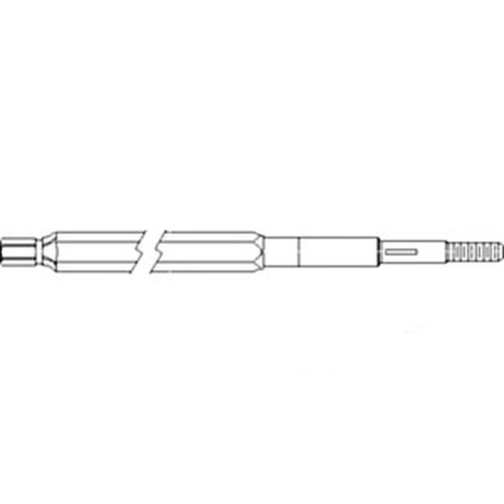 H151566 H143353 New Upper Feeder House Shaft Fits John Deere Combine 9400 9500 +