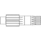 Final Drive Input Shaft Fits Case-IH 2144 2166 2188 2344 2366 2377 2388 2577 258