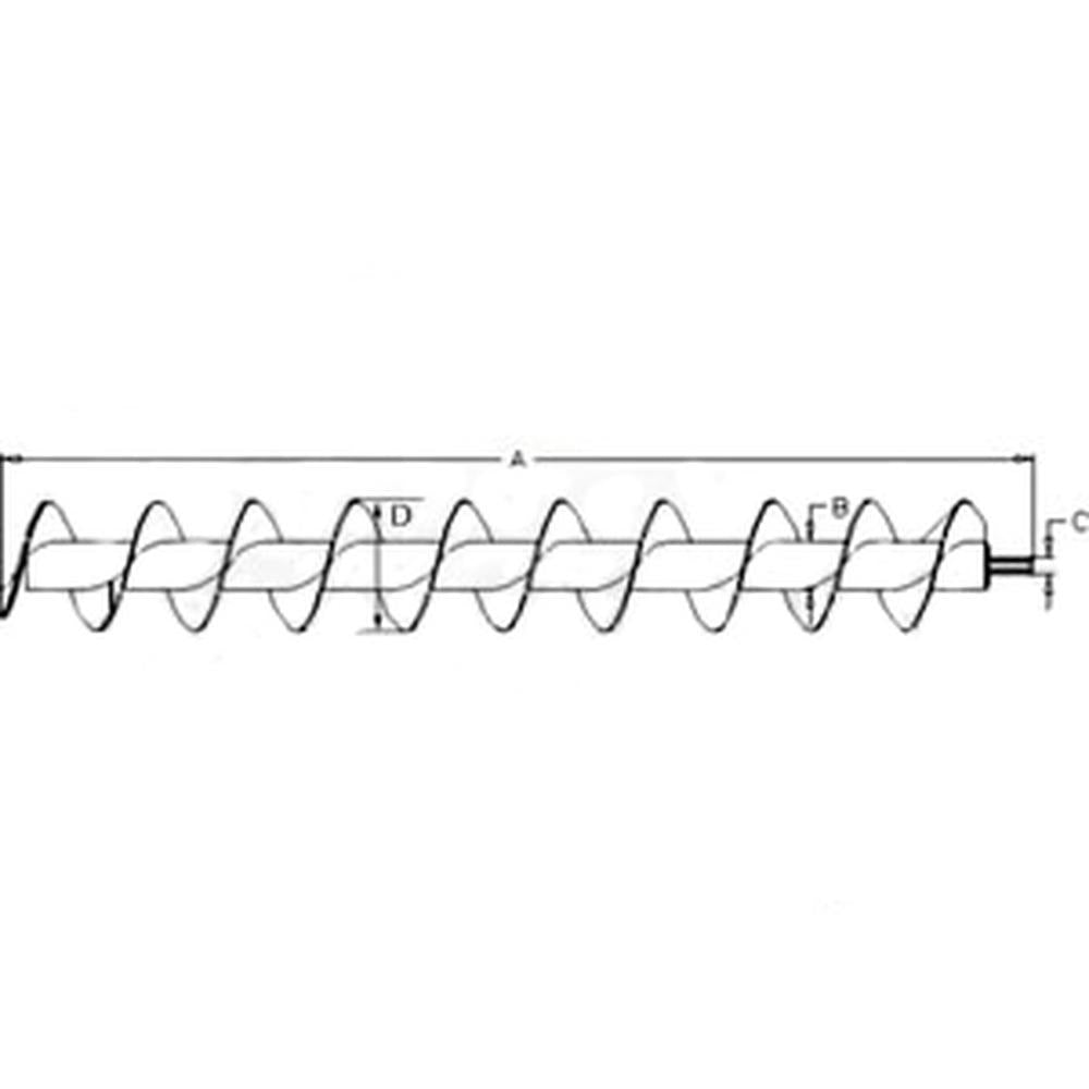 WN-AH203021-PEX Auger, Unloader, Horizontal Fits John Deere 9760STS 9660STS