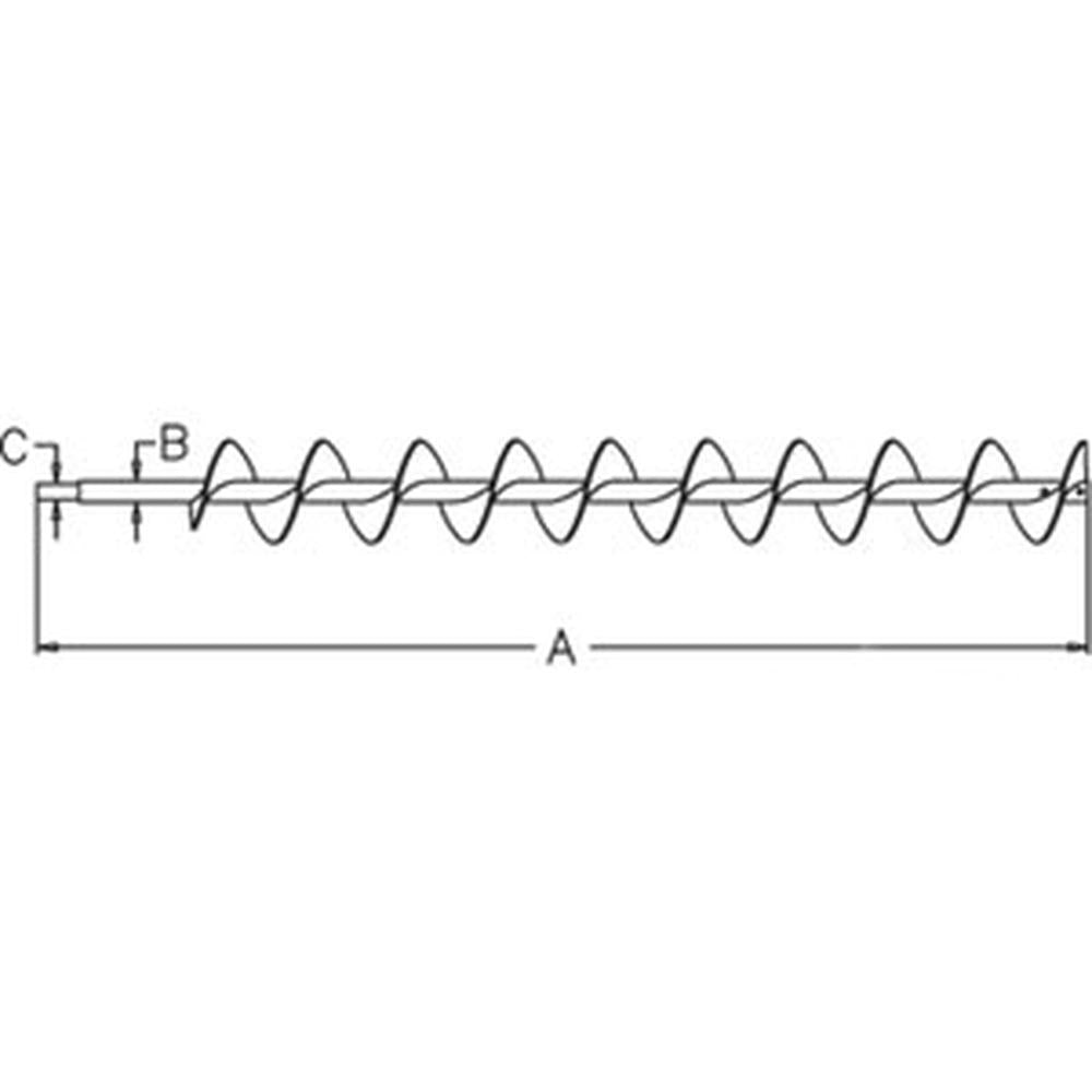 Auger - Tank Loading Fits John Deere 6622 7700 6620 AH114902