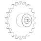 AH121046 New Upper Sprocket Fits John Deere CTS CTS II 9400 9410 9450 9500 +