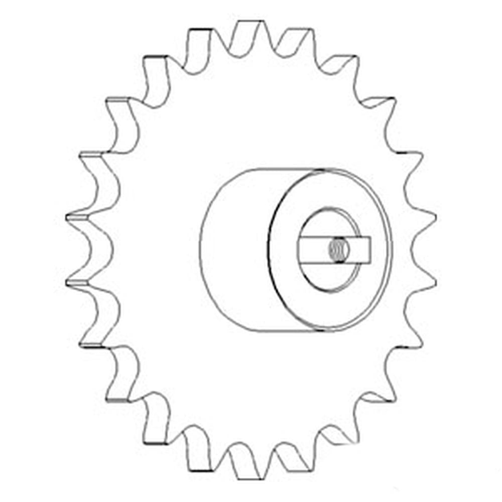 AH121046 New Upper Sprocket Fits John Deere CTS CTS II 9400 9410 9450 9500 +