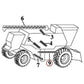 WN-AH130425-PEX Auger, Shoe Grain Supply Fits John Deere CTS CTS II 9400 9410