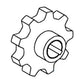 143960A1 New Clean Grain Elevator Chain Sprocket Fits Case-IH Combine Model