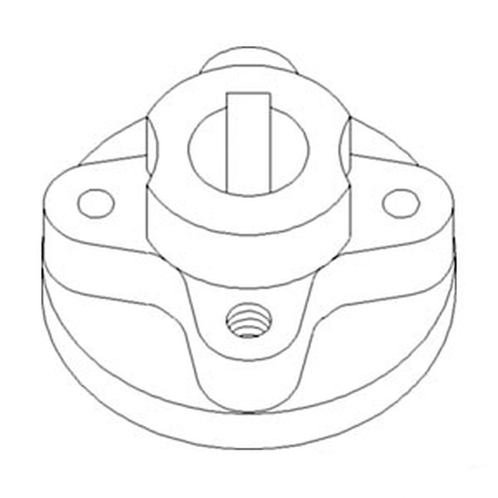 WN-H133026-PEX Auger, Unloading, Countershaft, Drive Hub Fits John Deere CTS