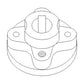 H133026 Auger Unloading Countershaft Drive Hub CTS Fits JD 9400 9410 9450 9500 +