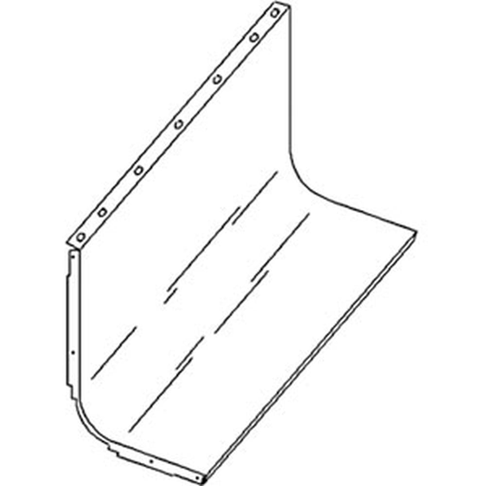 A-1541638C1 Clean Grain Auger Trough - Fits Case IH Combines
