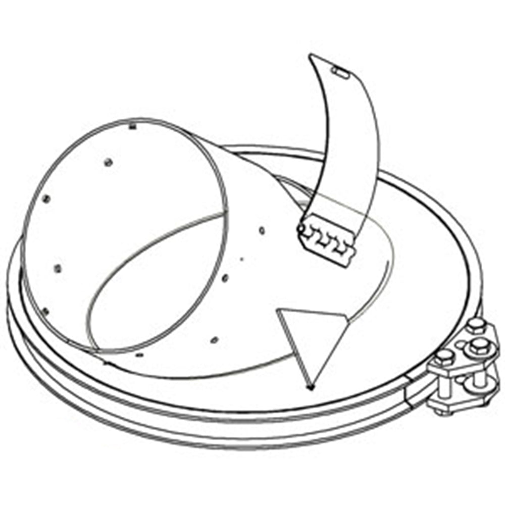 71339770 Collar Assembly - Unloading Auger for Gleaner K2 F2 F3