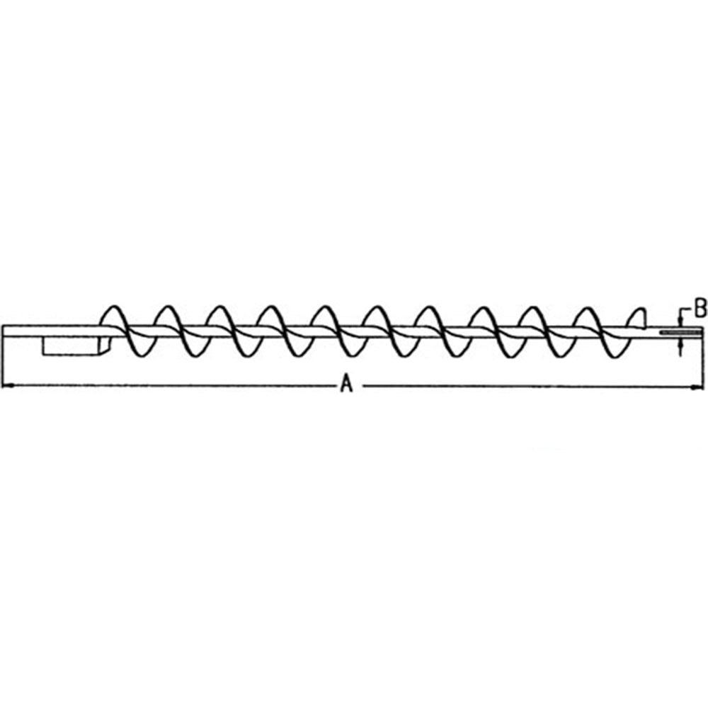 WN-AH125894-PEX Auger, Return, Upper Fits John Deere 9600 9610 9640 9650 9660