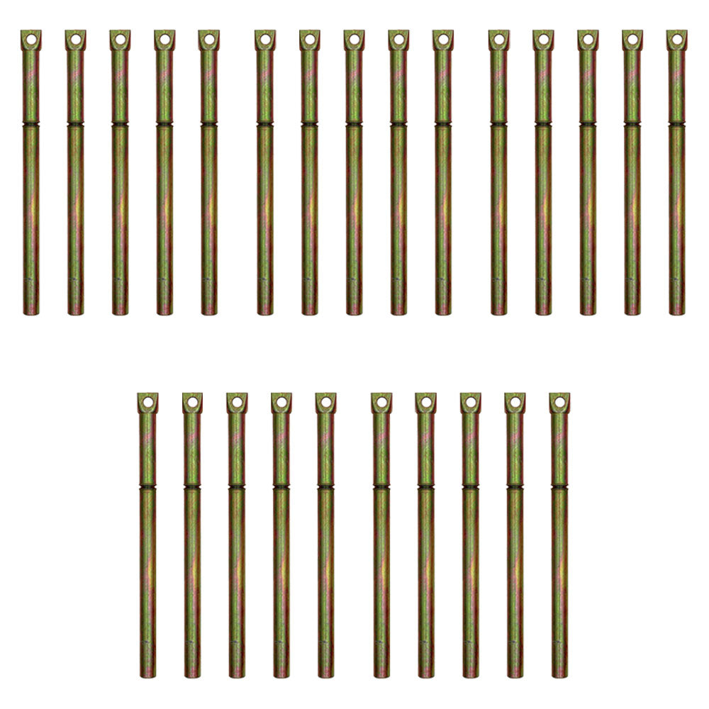 H102724 Pack of 25 Grain Head Auger Fingers Steel 5/8" Dia. Fits John Deere