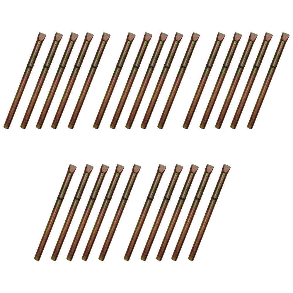 H102724 Pack of 25 Grain Head Auger Fingers Steel 5/8" Dia. Fits John Deere