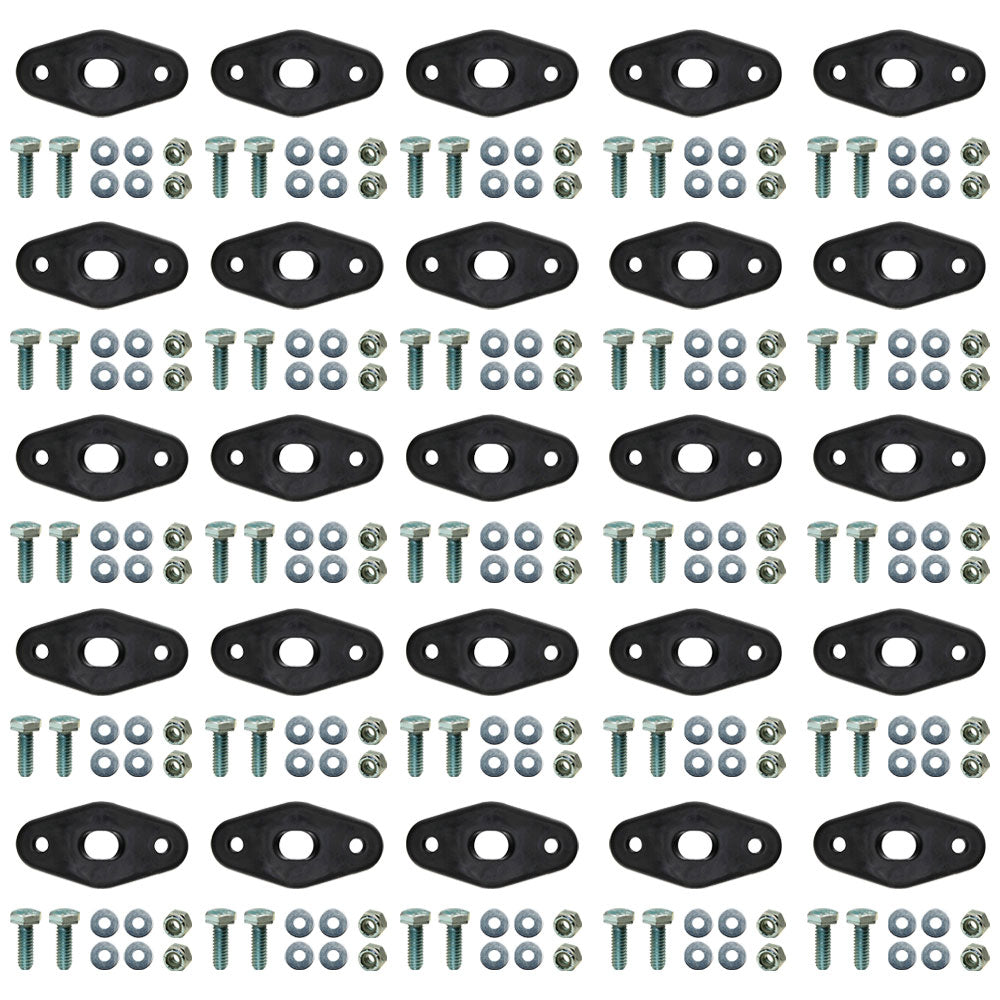 836998M91 Pack of (25) Poly Finger Guide Kits Fits Massey Ferguson Models