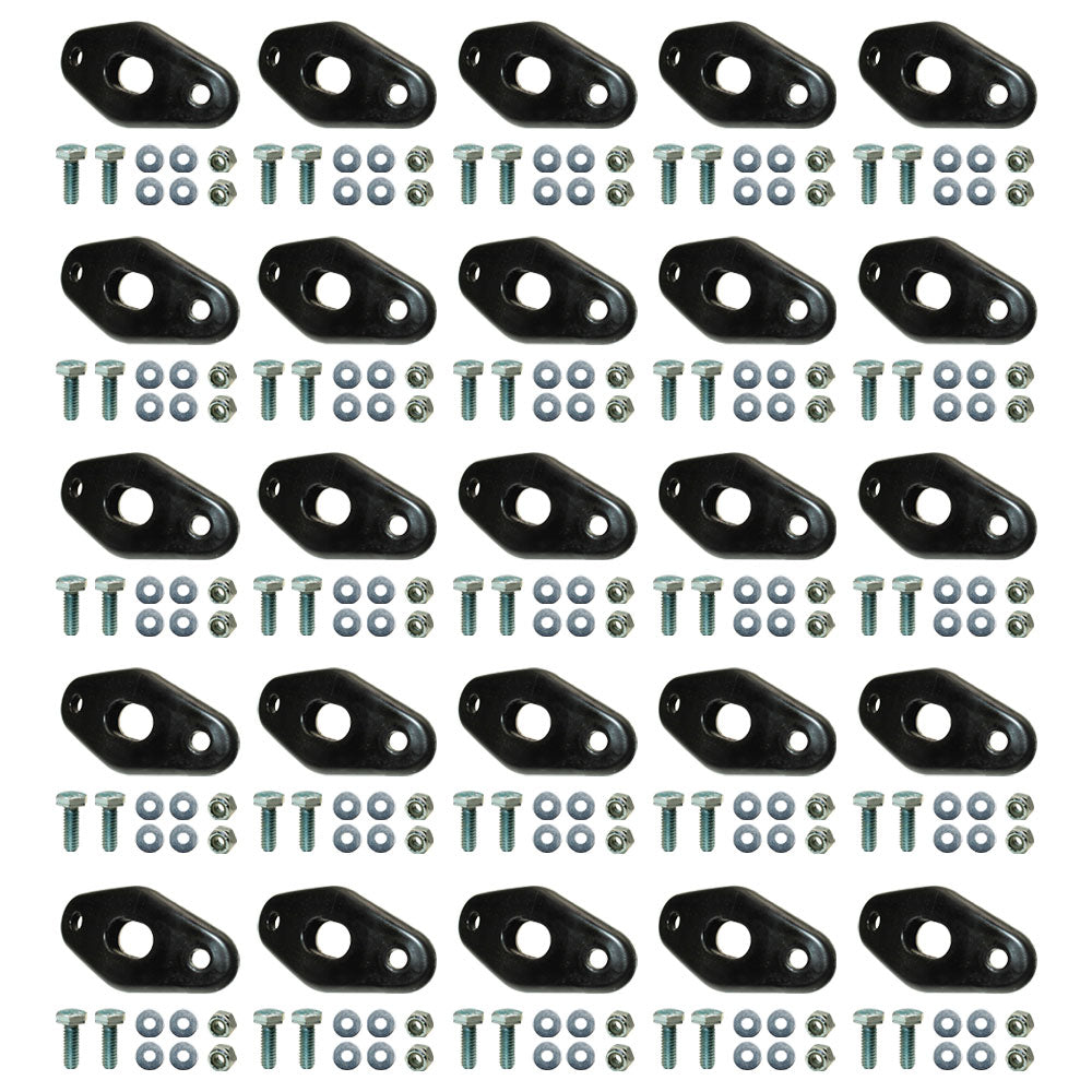 836998M91 Pack of (25) Poly Finger Guide Kits Fits Massey Ferguson Models