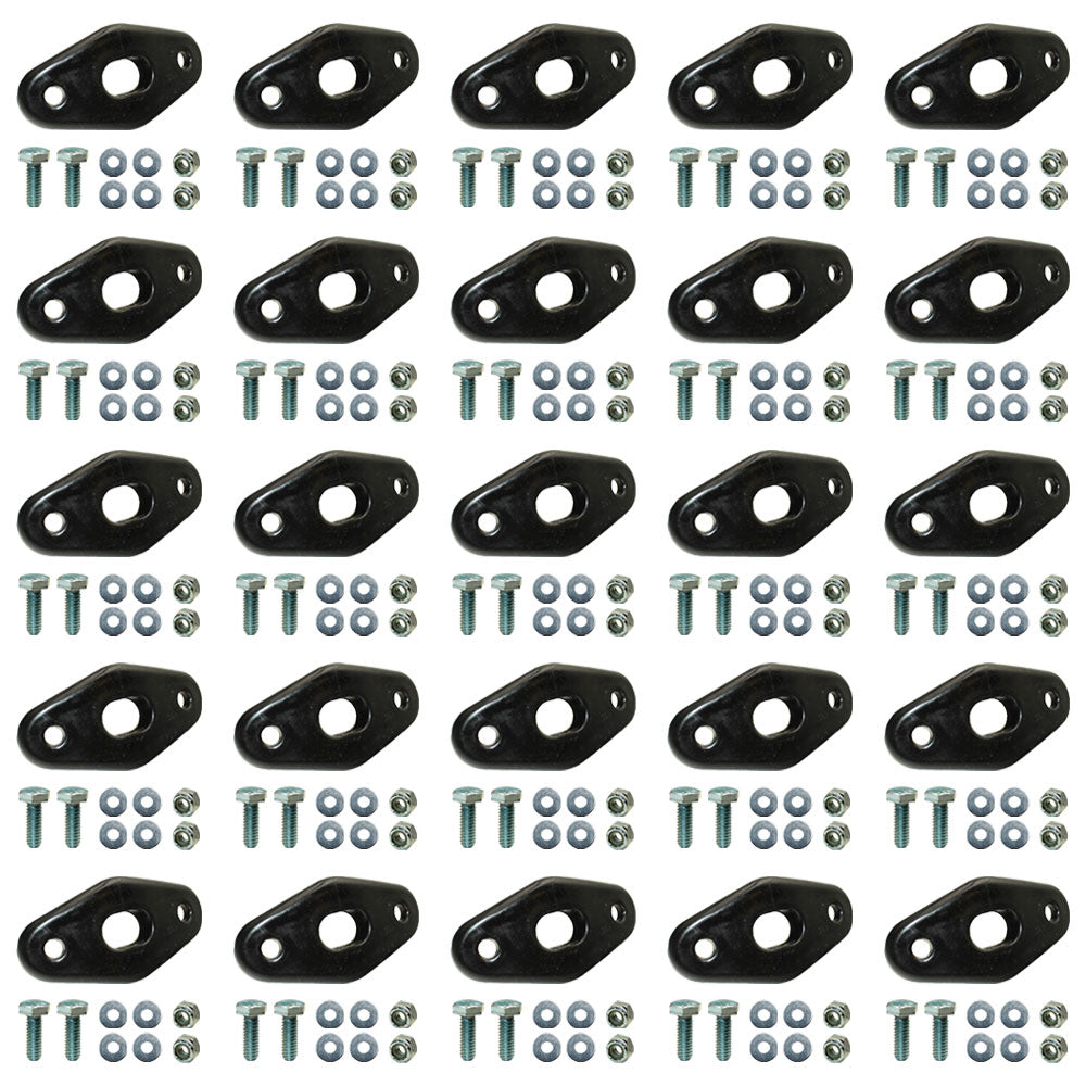 836998M91 Pack of (25) Poly Finger Guide Kits Fits Massey Ferguson Models