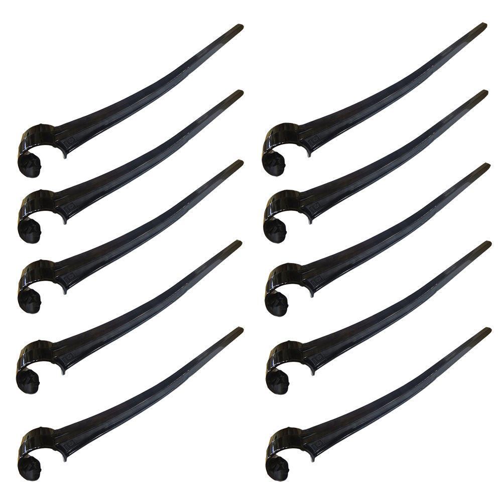 87561020 New Pack of 10 Reel Teeth Fits Case-IH Grain Head Models D50 +