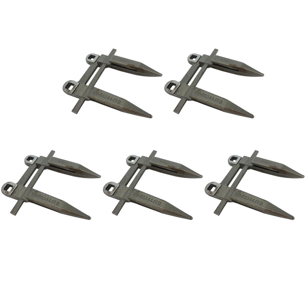 676235 5-pack Cutter Bar Double Guards Fits CAT Claas 410 460 Lexion 676235