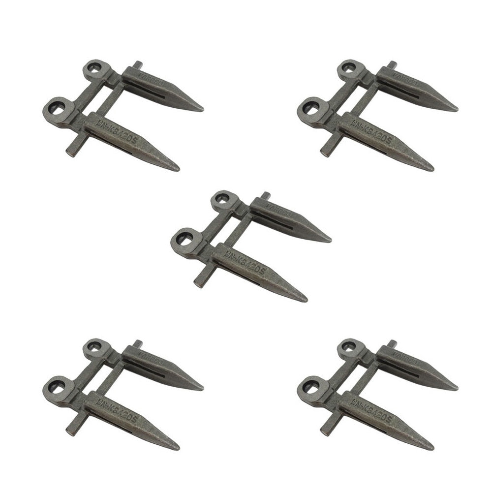 Qty 5: Grain Head Cutter Bar Double Guard Fits White Replaces 895744L