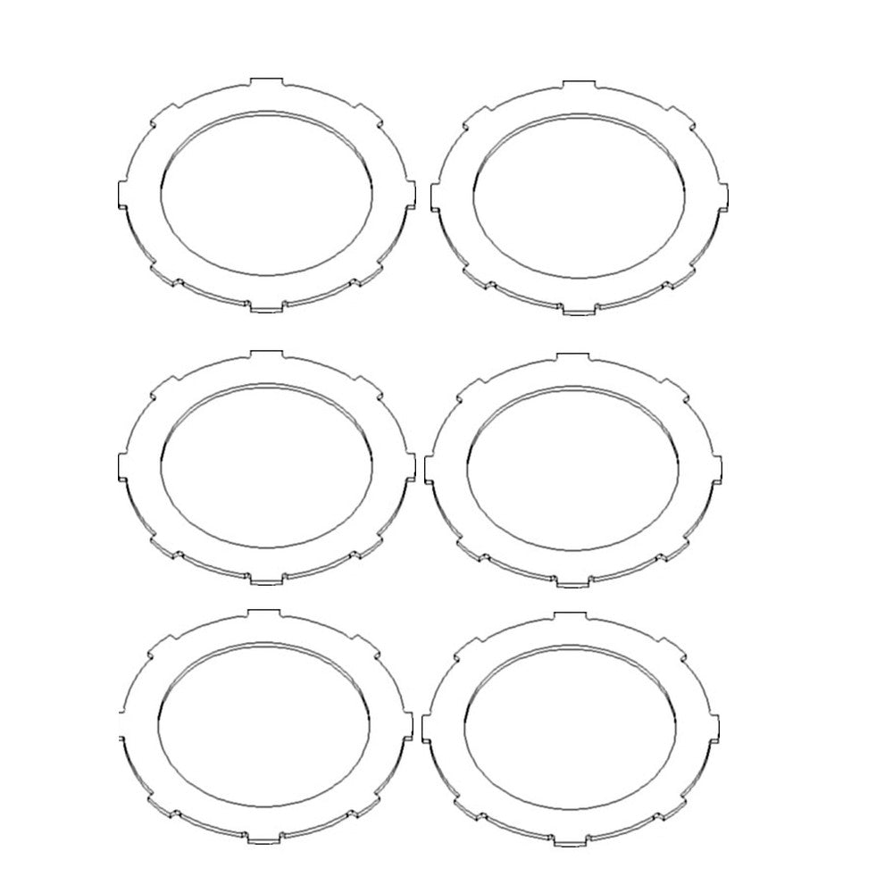 1285974C1 Six Trans Master Clutch Separator Plates For New Holl Tractors T8020