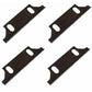 Qty 4: 6" Wear Plate
 Fits John Deere Replaces COS10-0026_x4