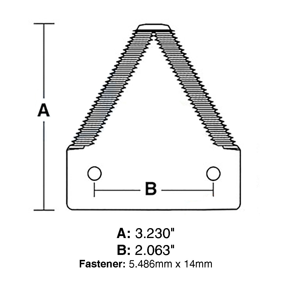 Sickle Knife Section Fits John Deere Replaces 189252