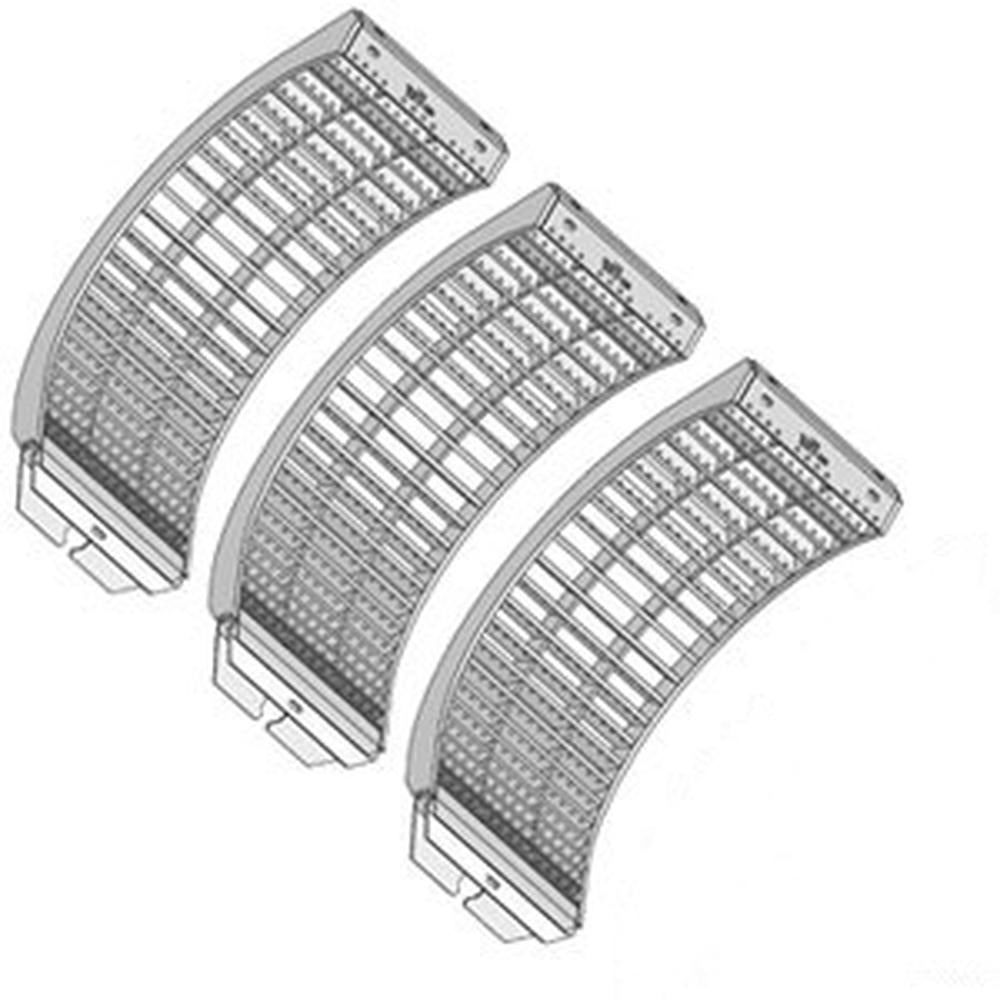 BH84286 Combine Wide Spaced Concave Set Fits JD 9650STS 9660STS 9670STS 9750STS