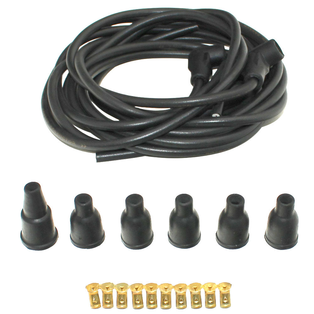 Spark Plug Wire Set with 90 Degree Boots Fits Cockshutt Replaces CPN12259