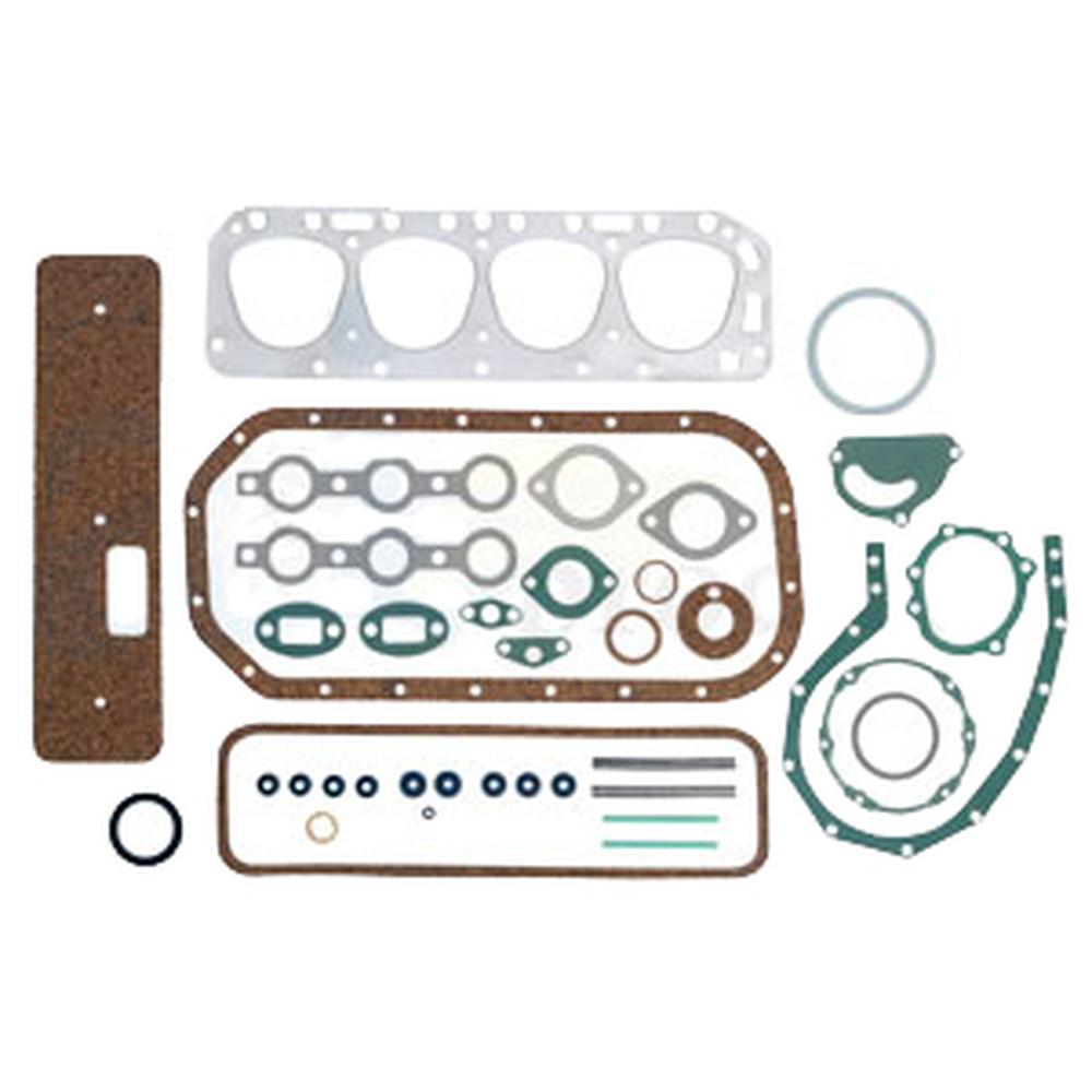 Fits Ford NAA, 600 & 700 134 Gas Full Gasket Set 1953-57 w/ Non-Metal Head Gaske