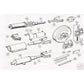 R32467 Track Adjuster Fits Case Dozer 850B 850C 850D 855C 855D