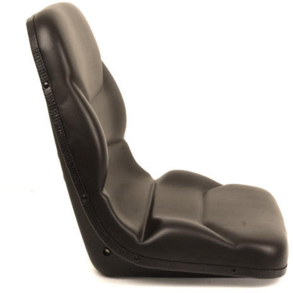Black High-Back Dishpan Seat Fits Allis Chalmers Replaces AC6080B